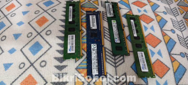 16 GB DDR3 RAM (4x4 4 GB Sticks)